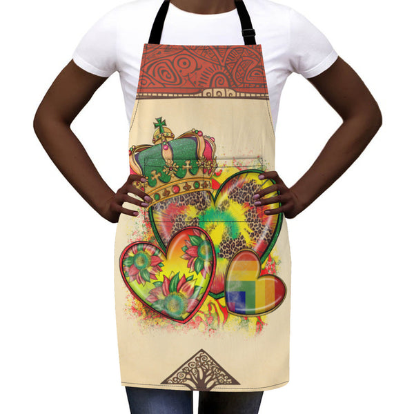 Junteeth Gift Aprons -  Juneteenth_Heart