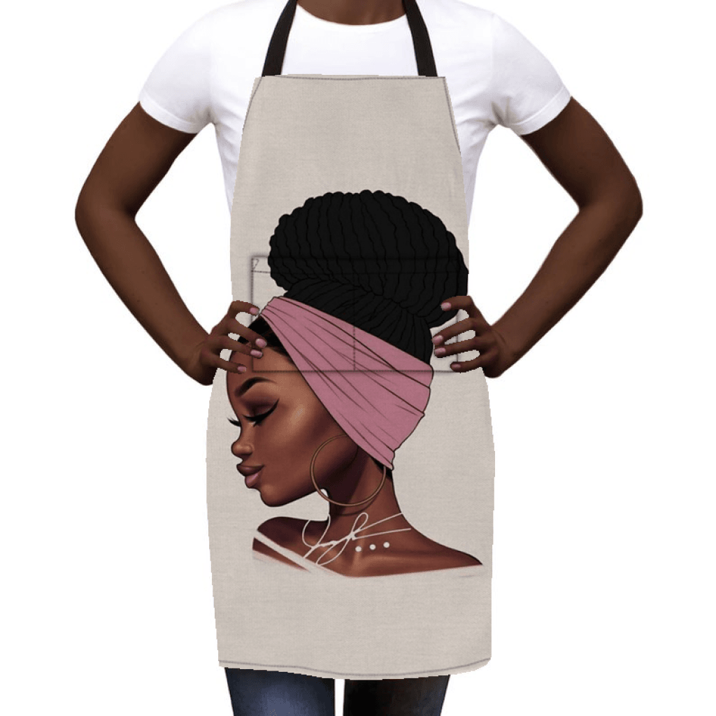 Black Girl Art Apron