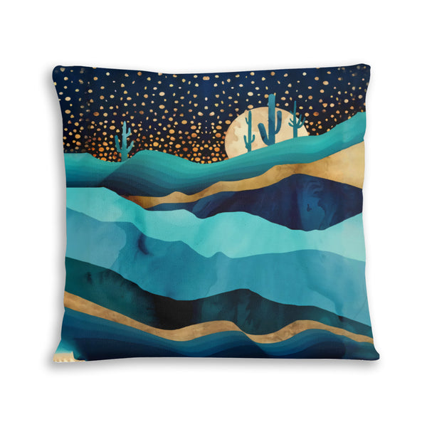 African artwork pillow - Moonlight