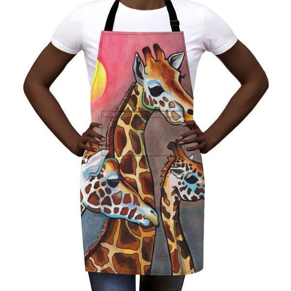 African Art Gift Apron High Quality