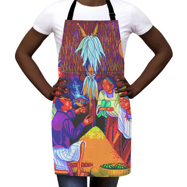 Waterproof African Artwork ApronApron