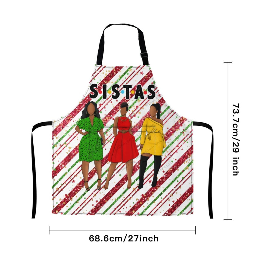 Christmas Apron For Sistas (2)