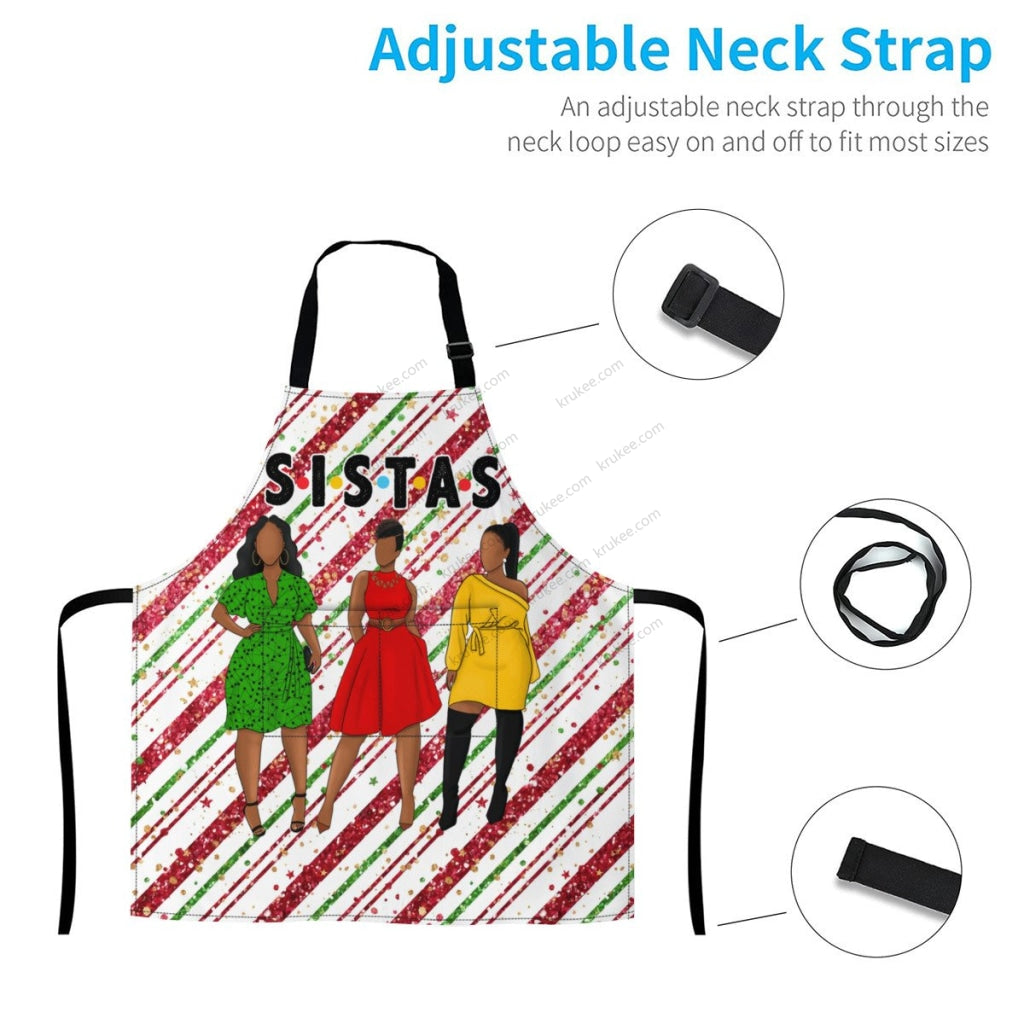 Christmas Apron For Sistas (2)