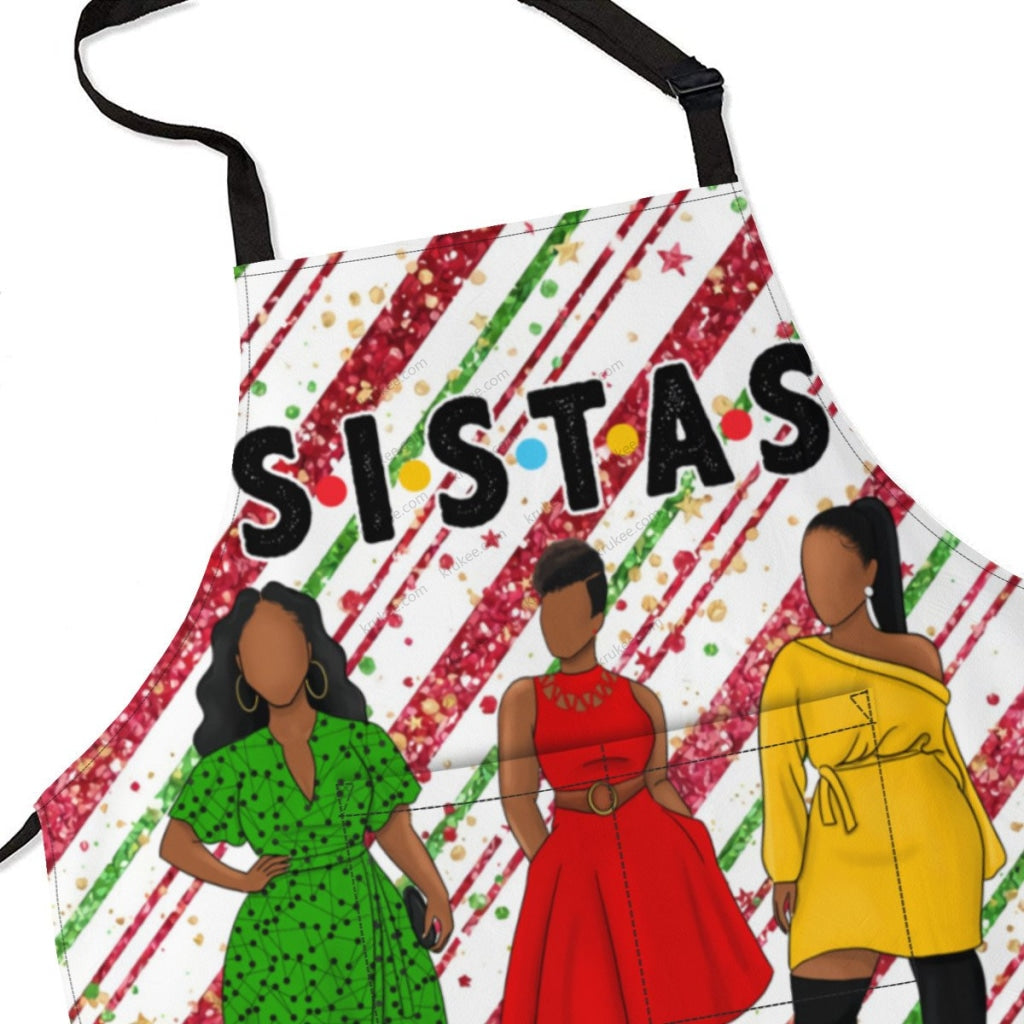 Christmas Apron For Sistas (2)