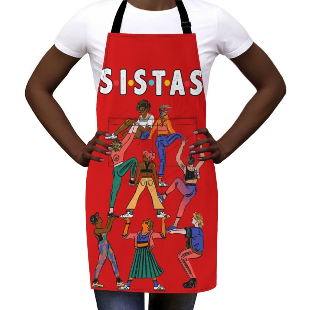 Christmas Apron For Sistas