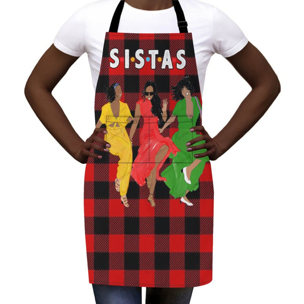 Christmas Apron For Sistas