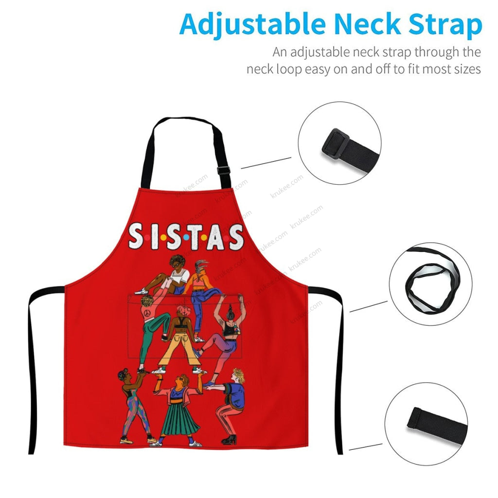 Christmas Apron For Sistas