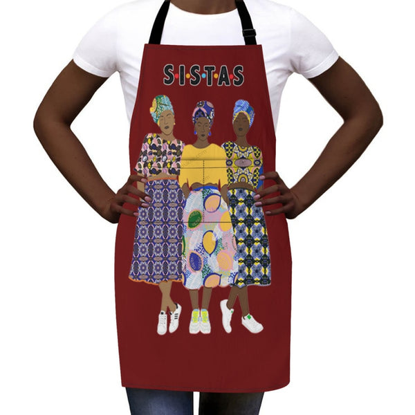 Christmas Apron For Sistas