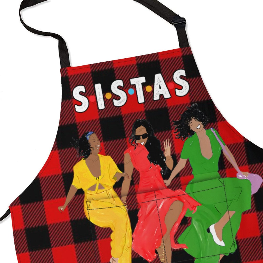 Christmas Apron For Sistas