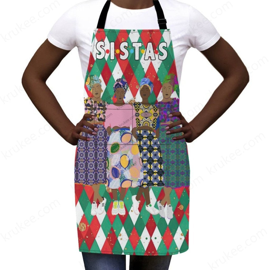 Christmas Apron For Sistas