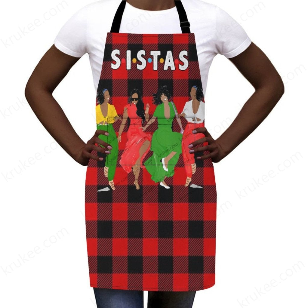 Christmas Apron For Sistas