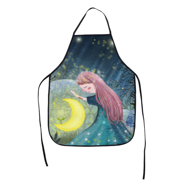 Moon Girl Art Apron