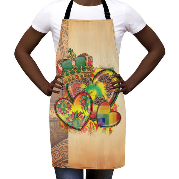 Junteeth Gift Aprons -  Juneteenth_Heart