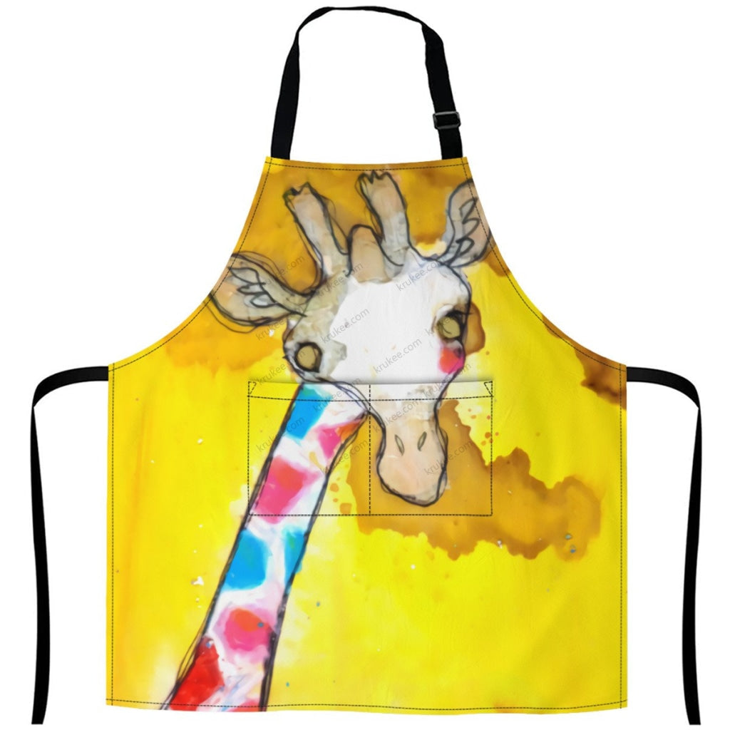 African Culture Art Print Apron