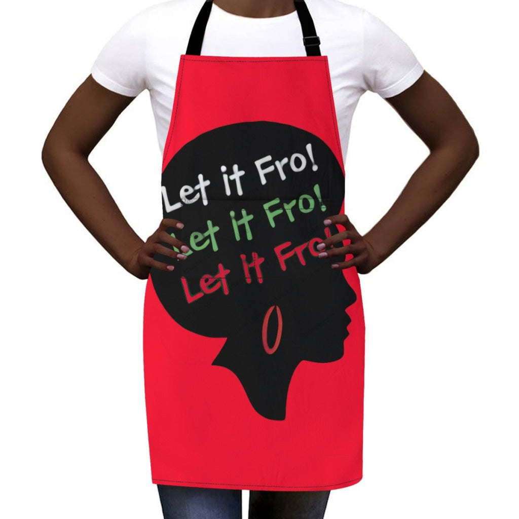 Let It Fro Printed Apron