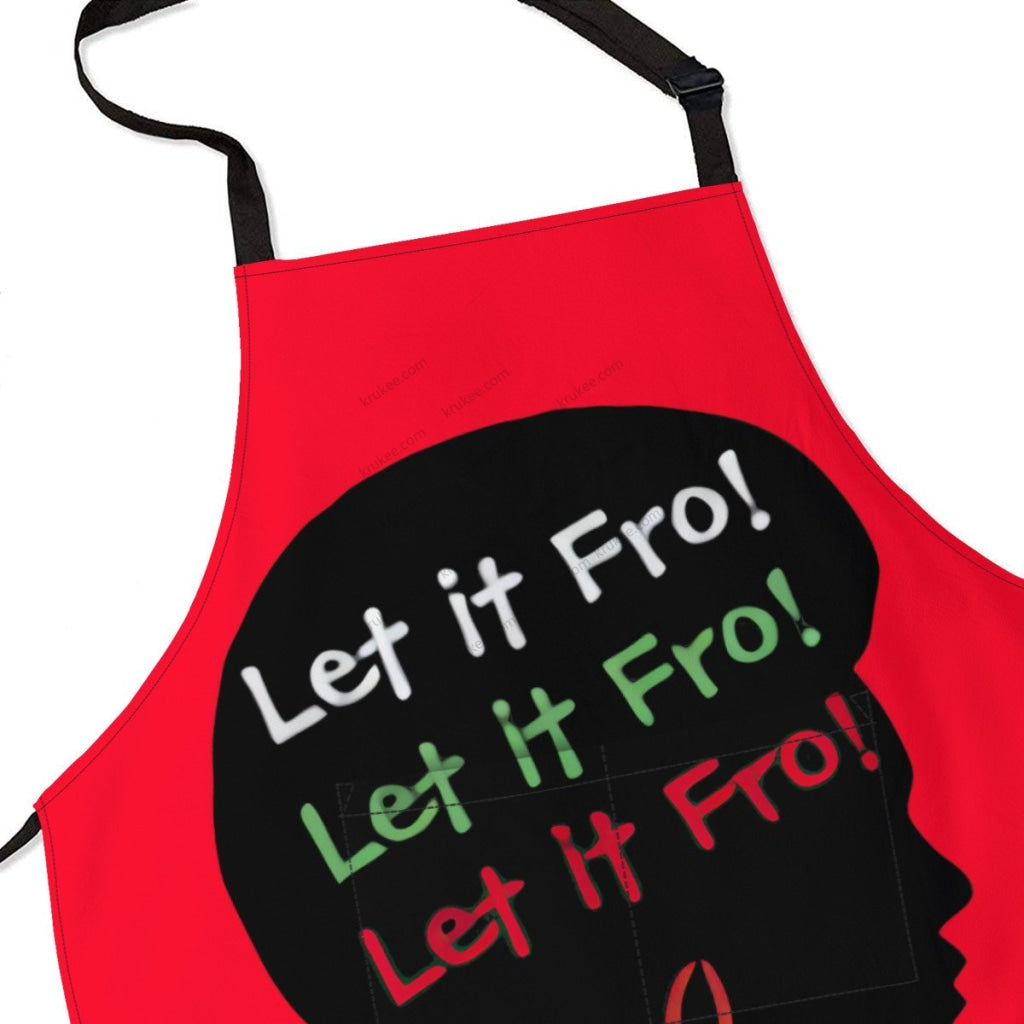 Let It Fro Printed Apron