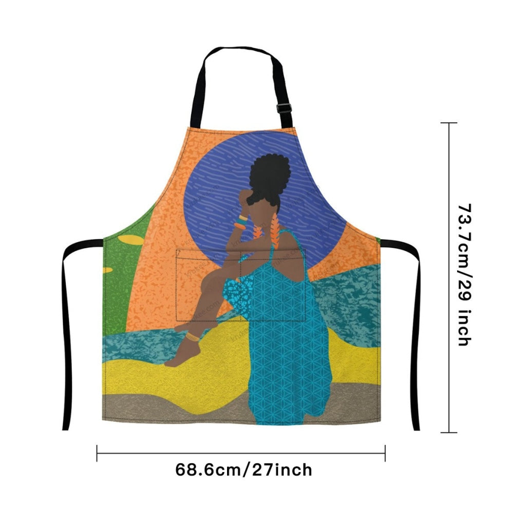 Loungin Black Girl Apron