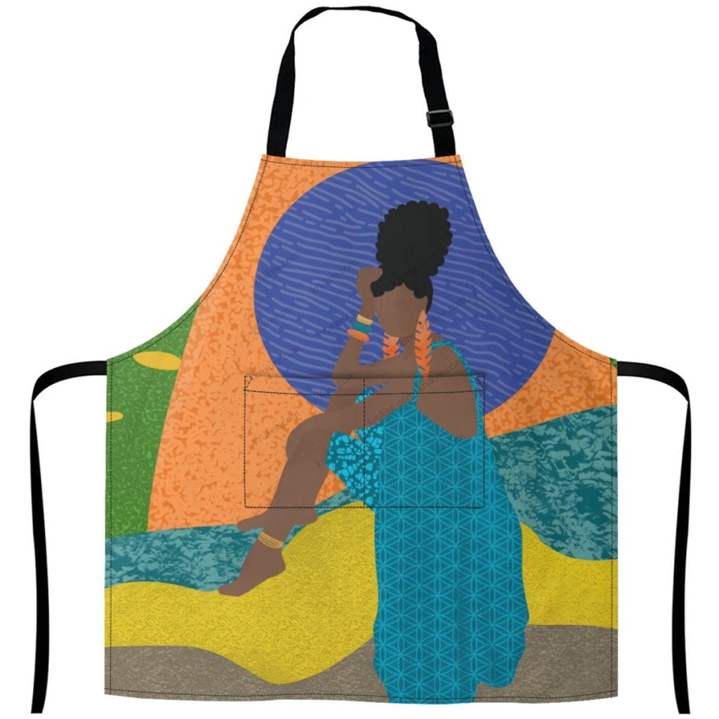 Loungin Black Girl Apron