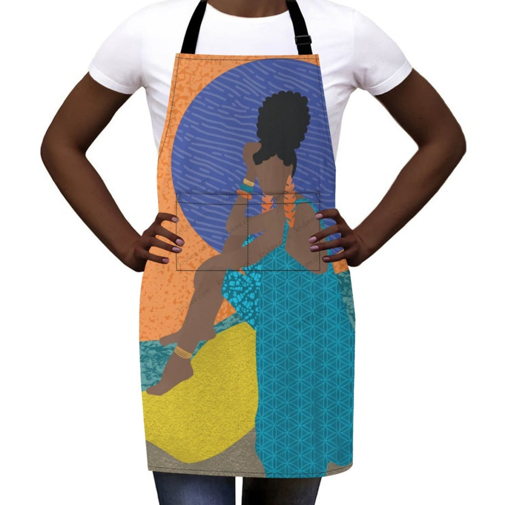 Loungin Black Girl Apron