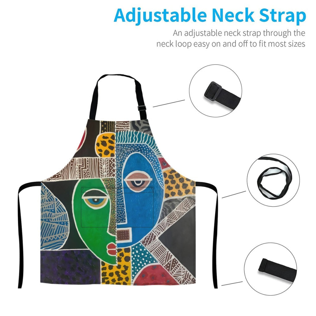 Passa - Contemporary African Artwork Apron