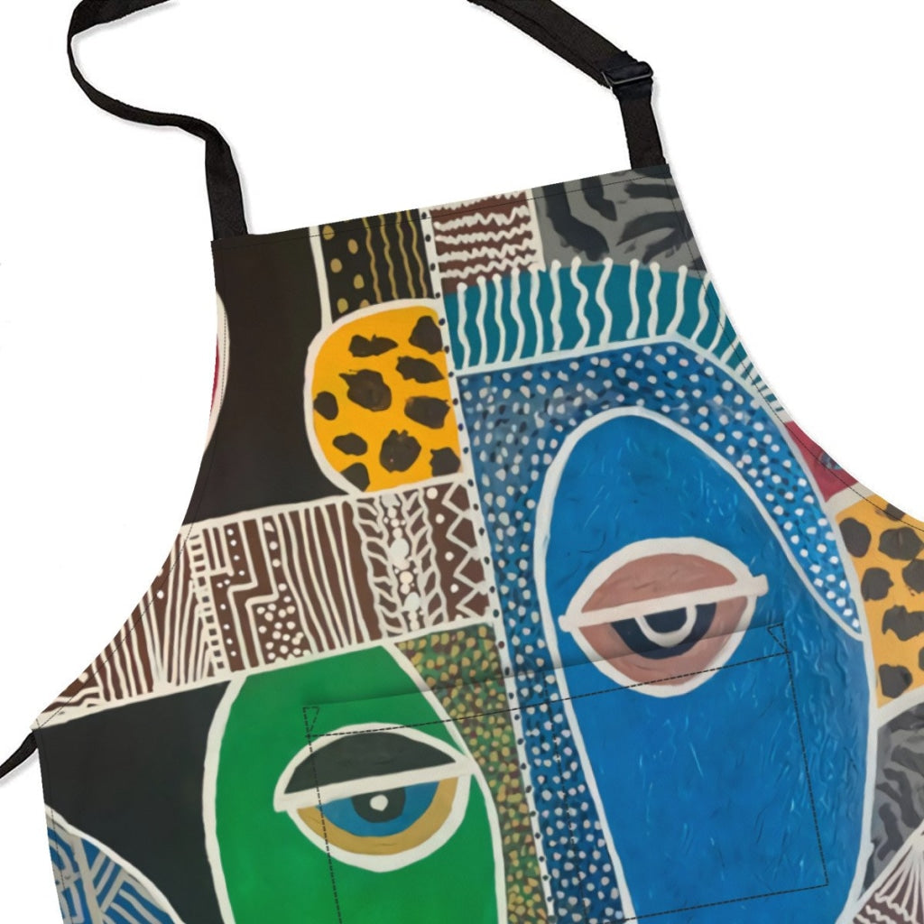 Passa - Contemporary African Artwork Apron