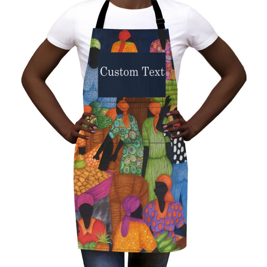 Personalized African Culture Art Apronapron