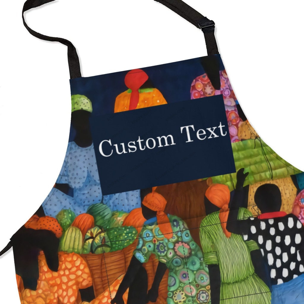 Personalized African Culture Art Apronapron