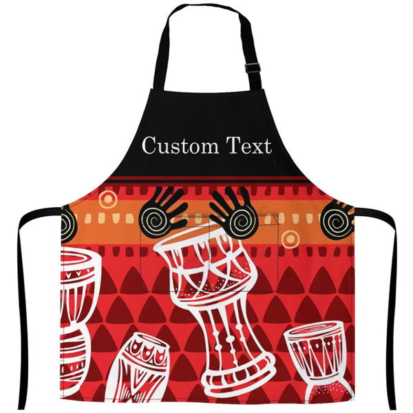 Personalized African Culture Art Apronapron