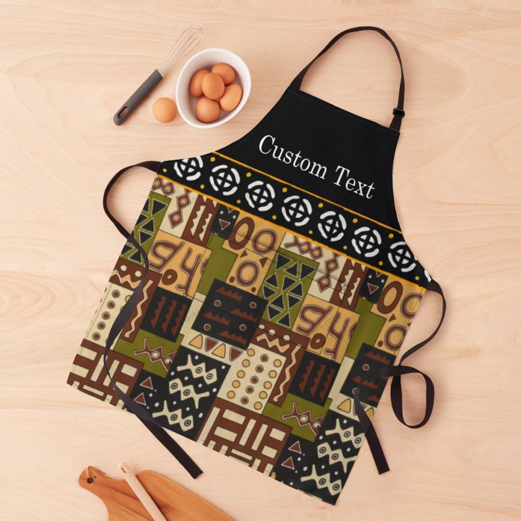 Personalized African Culture Art Apronapron White / 27Inch X 29Inch