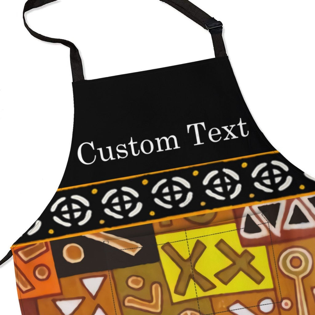 Personalized African Culture Art Apronapron