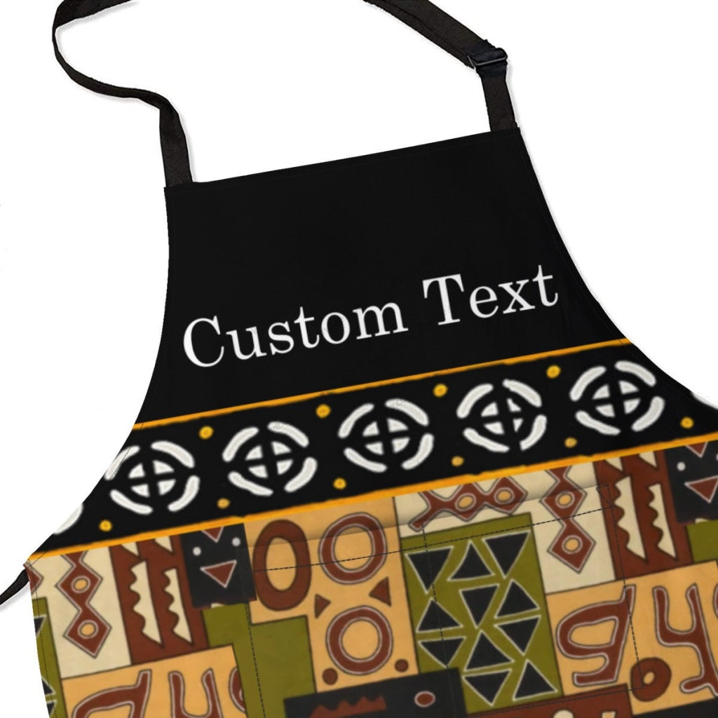 Personalized African Culture Art Apronapron