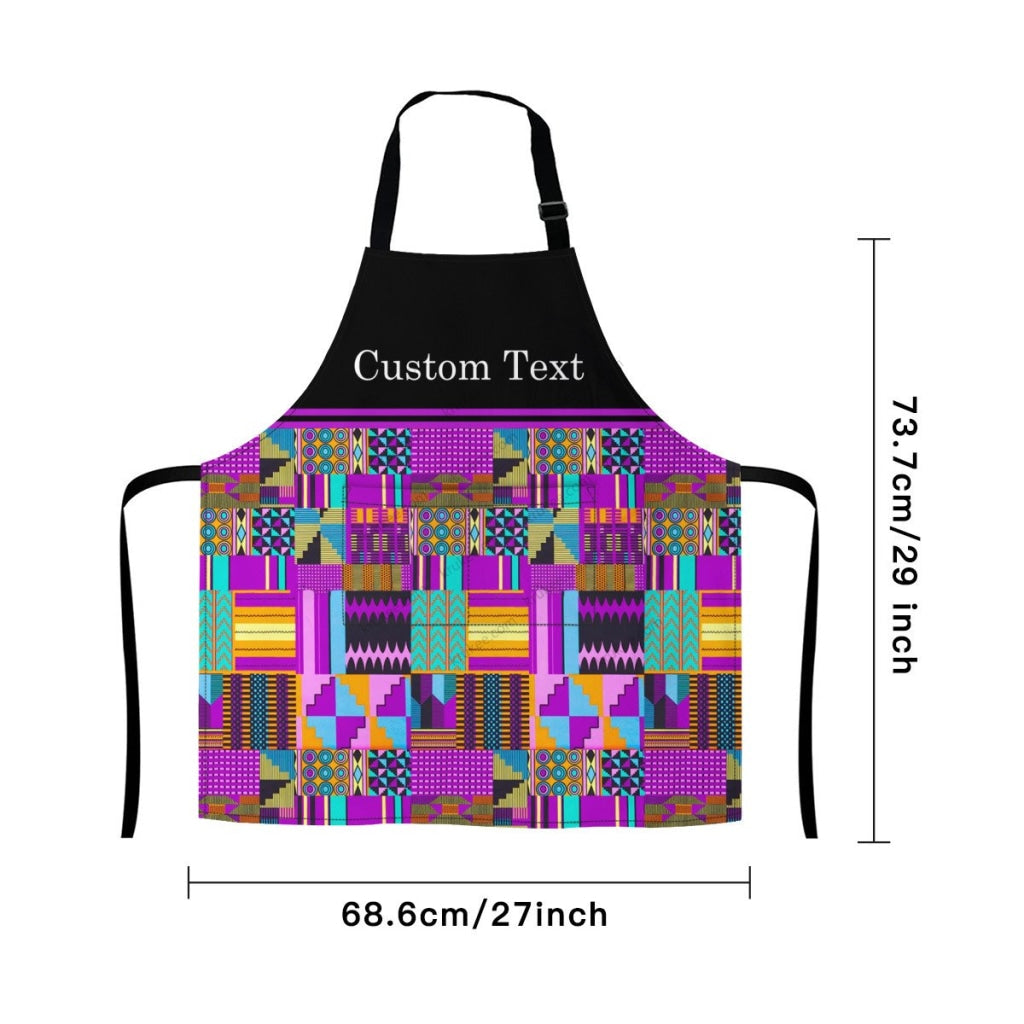 Personalized African Culture Art Apronapron