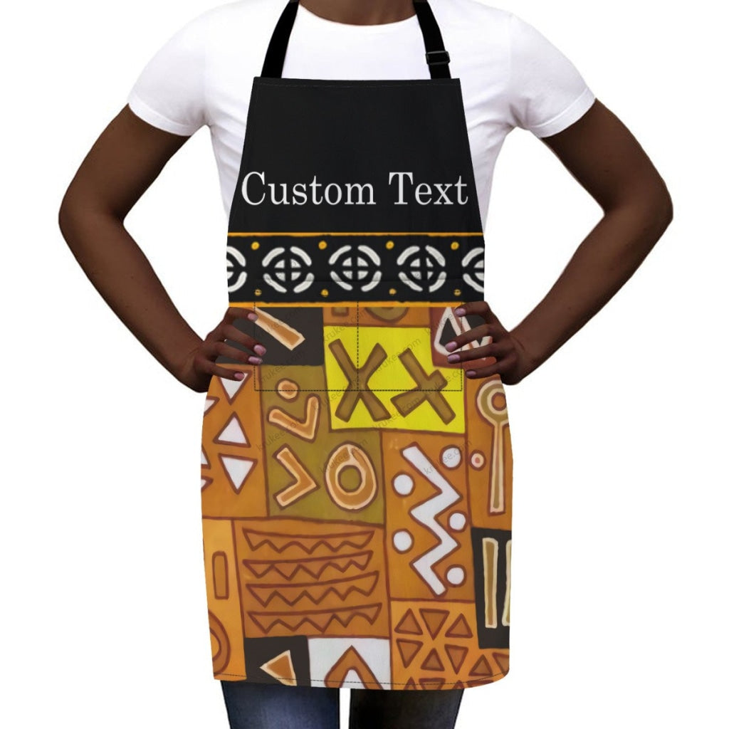 Personalized African Culture Art Apronapron