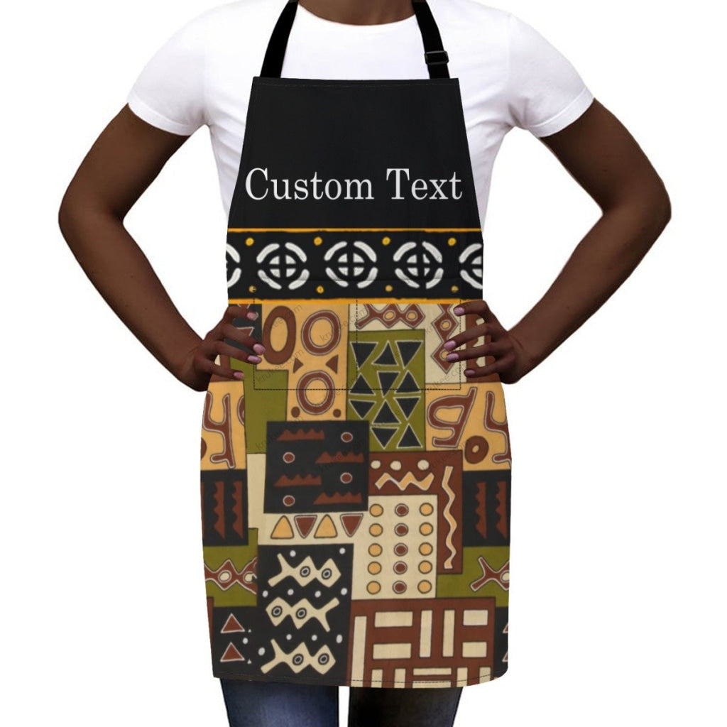 Personalized African Culture Art Apronapron