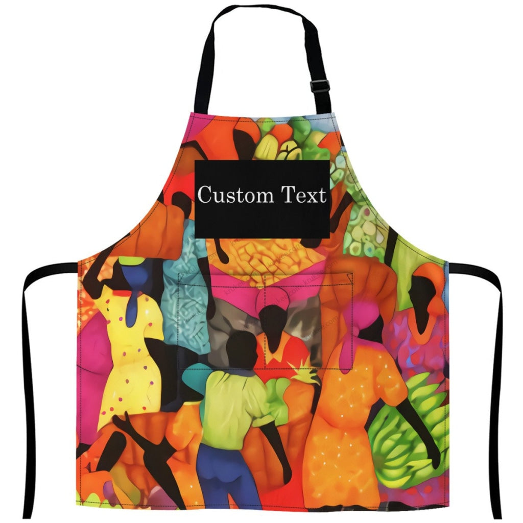 Personalized African Culture Art Apronapron