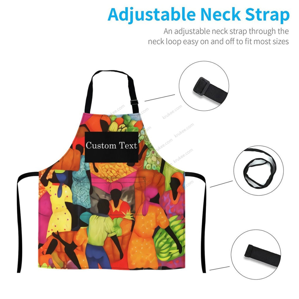 Personalized African Culture Art Apronapron