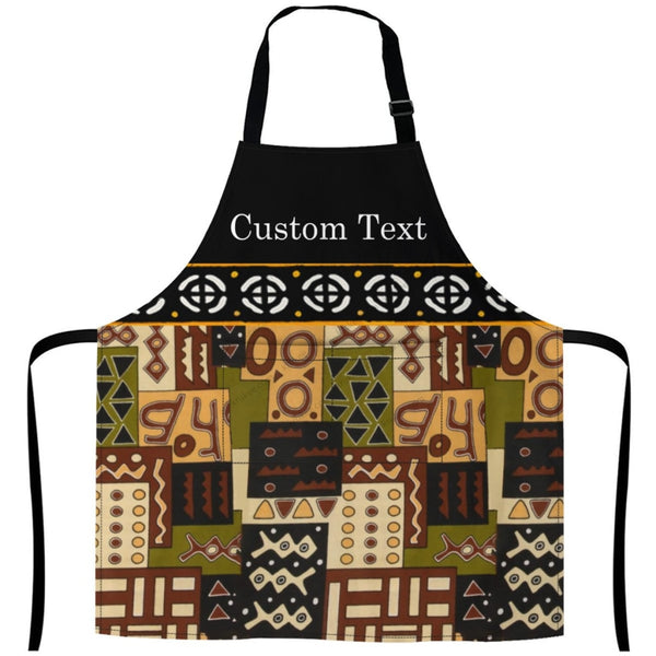 Personalized African Culture Art Apronapron