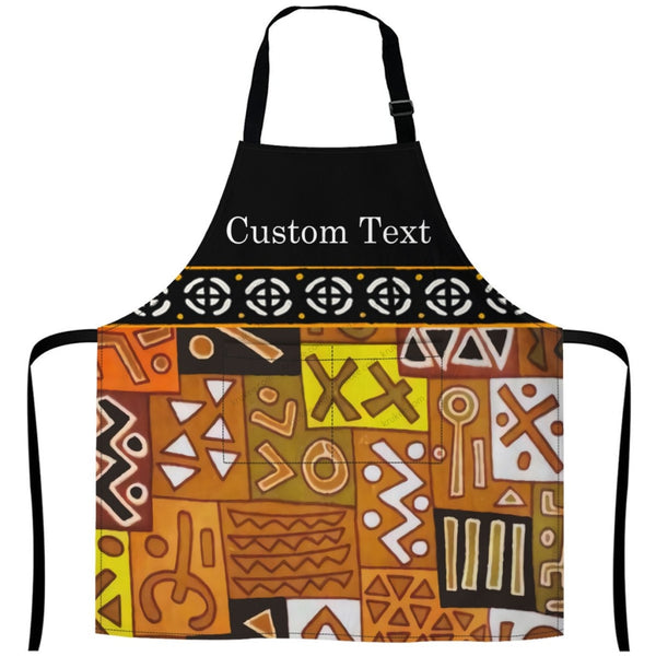 Personalized African Culture Art Apronapron