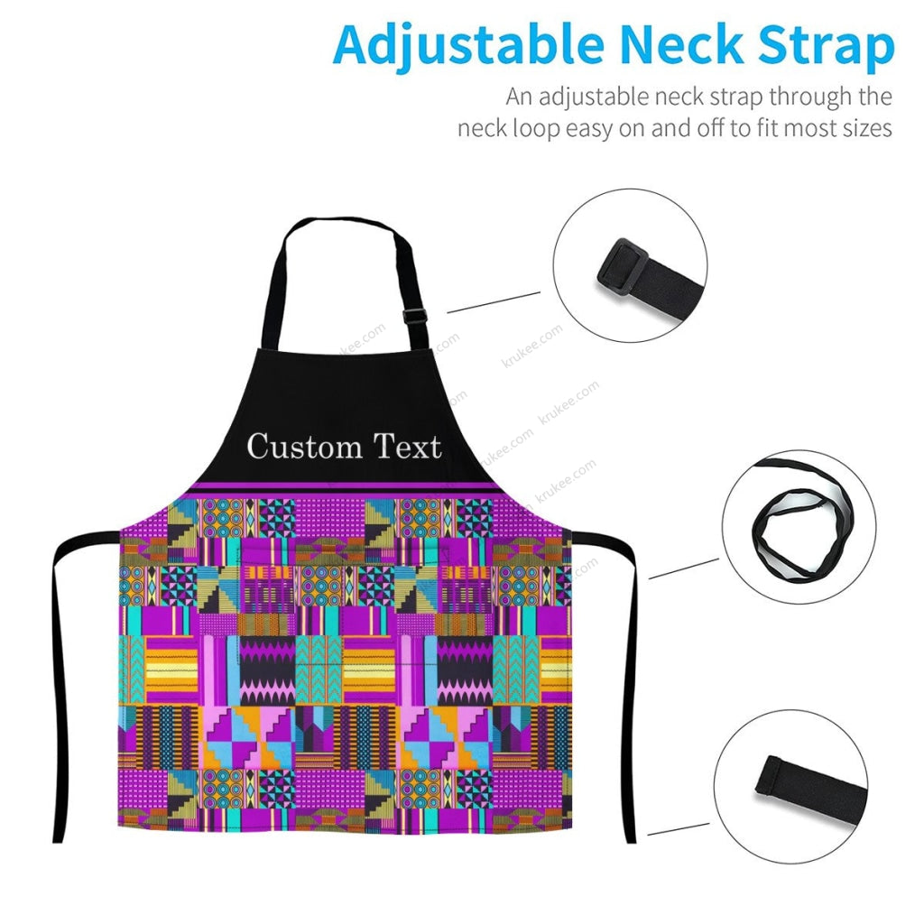 Personalized African Culture Art Apronapron