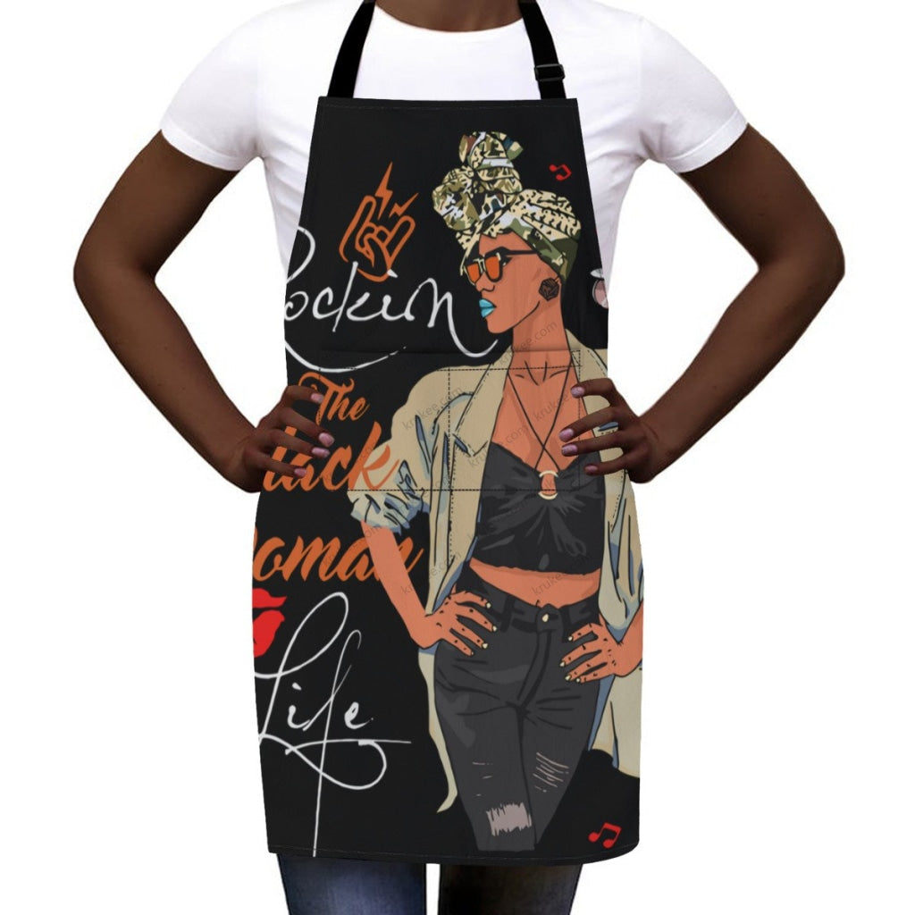 African Culture Art Print Apron