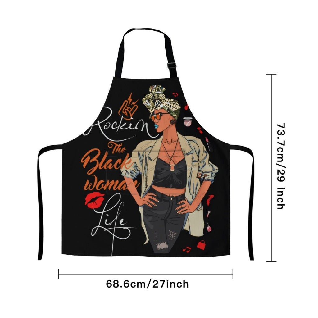 African Culture Art Print Apron