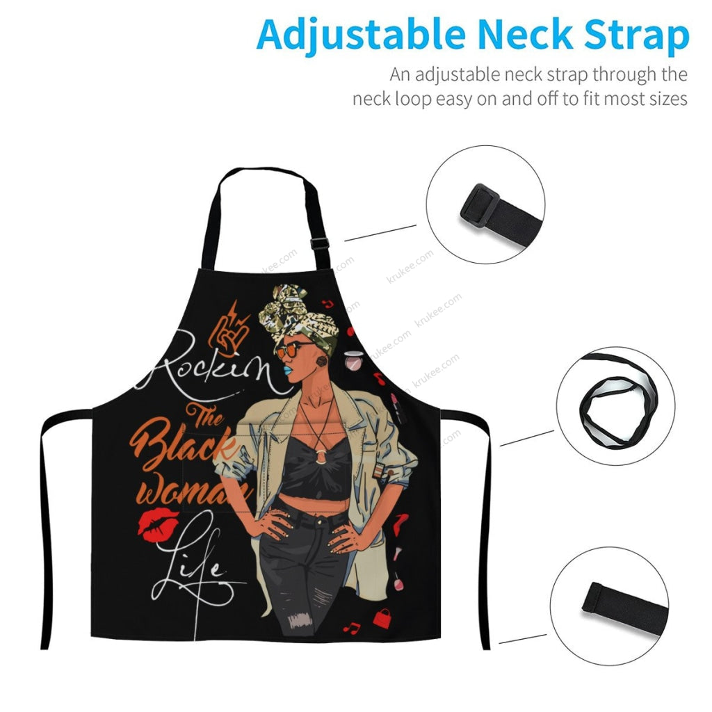 African Culture Art Print Apron