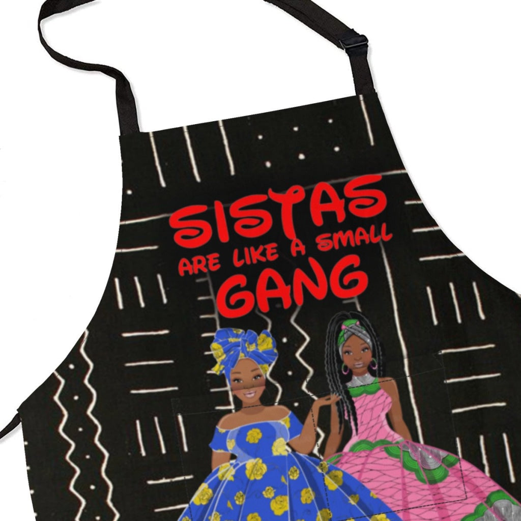 Sistas Like A Small Gang - Black -2 Sisters