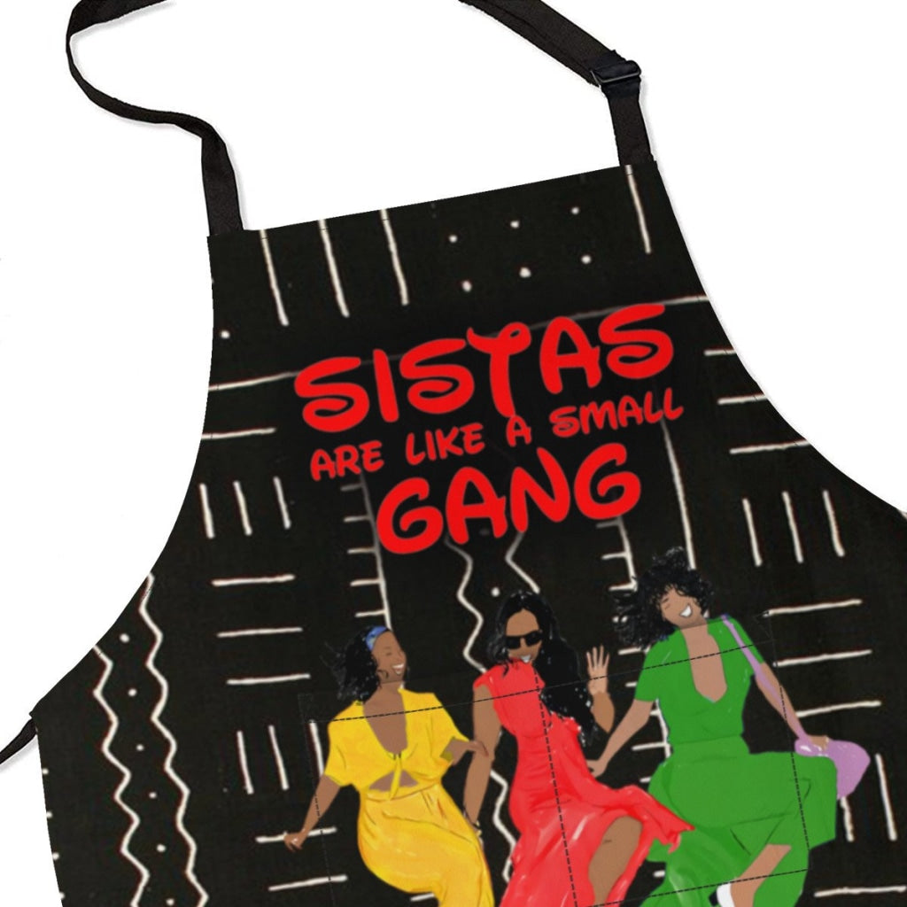 Sistas Like A Small Gang - Black -3 Sisters Rock