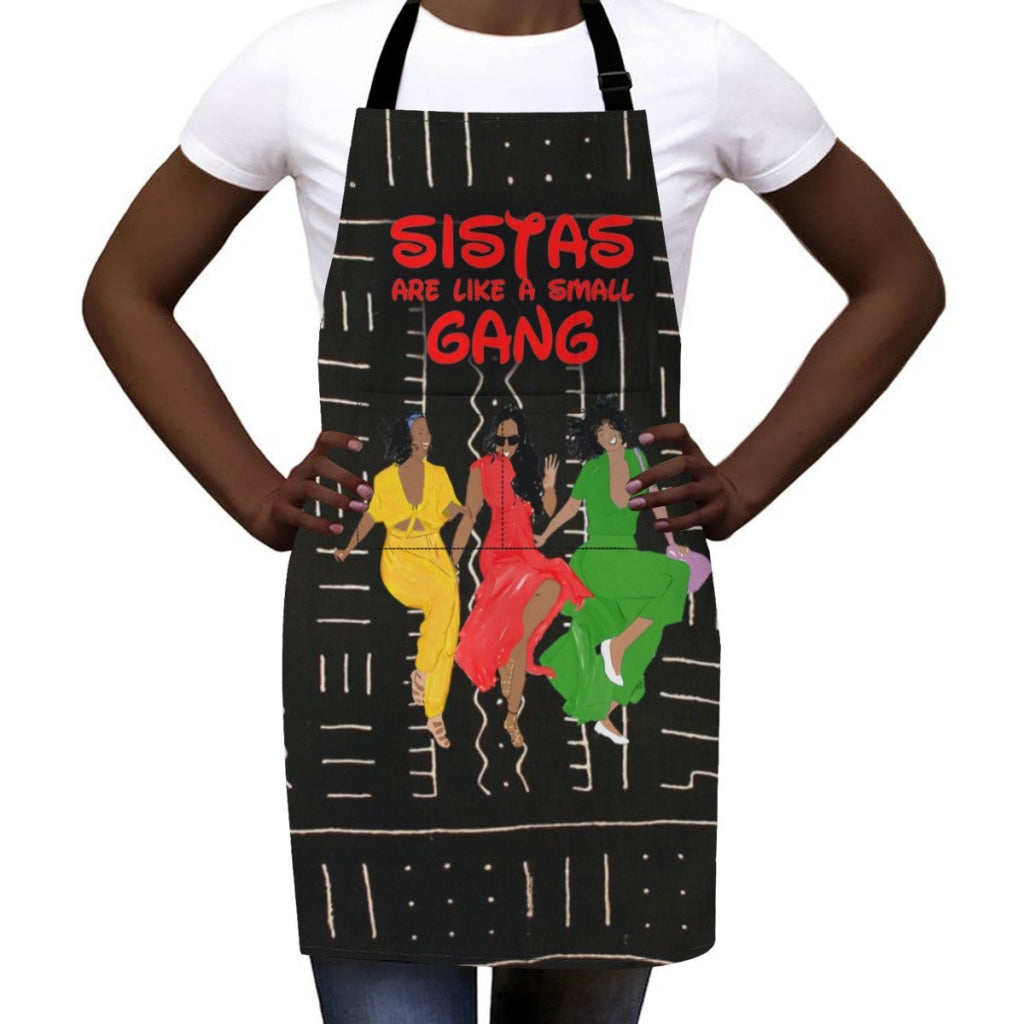 Sistas Like A Small Gang - Black -3 Sisters Rock