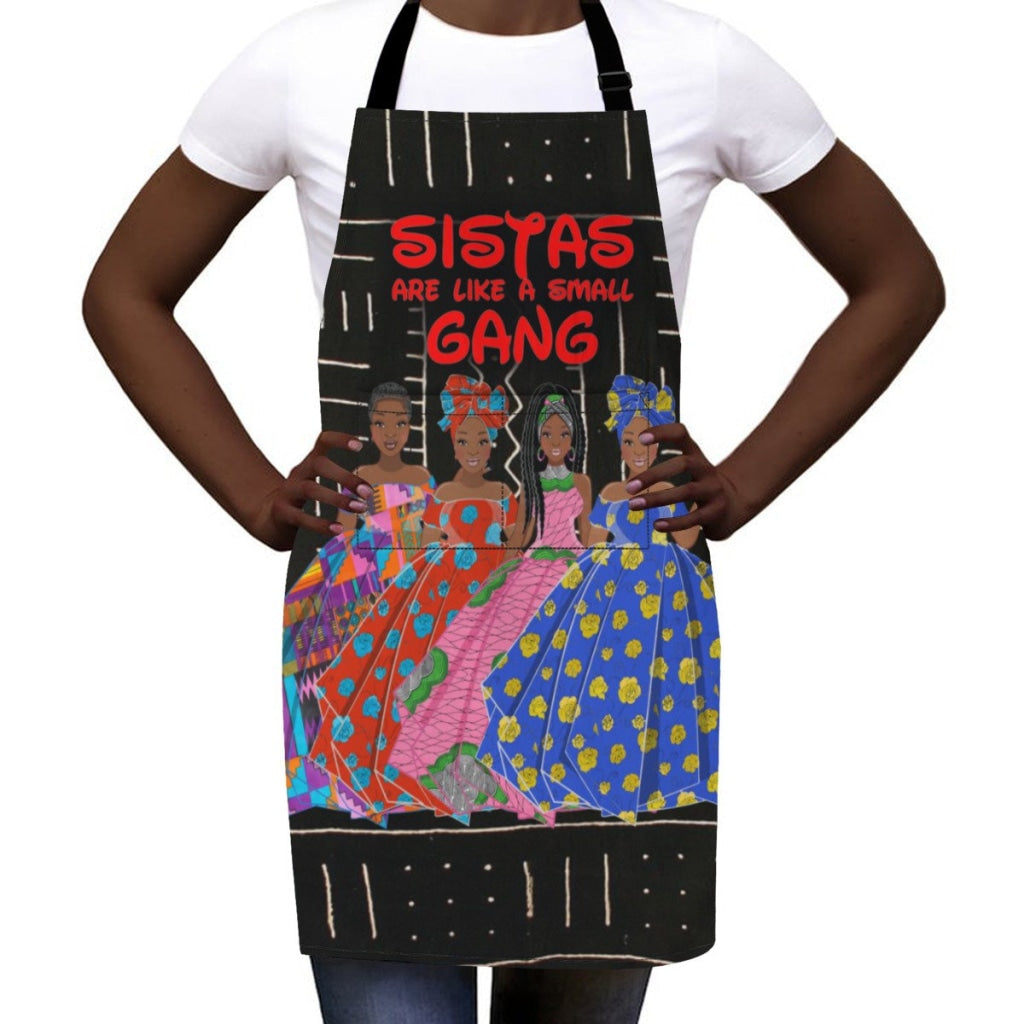 Sistas Like A Small Gang - Black -4 Sisters