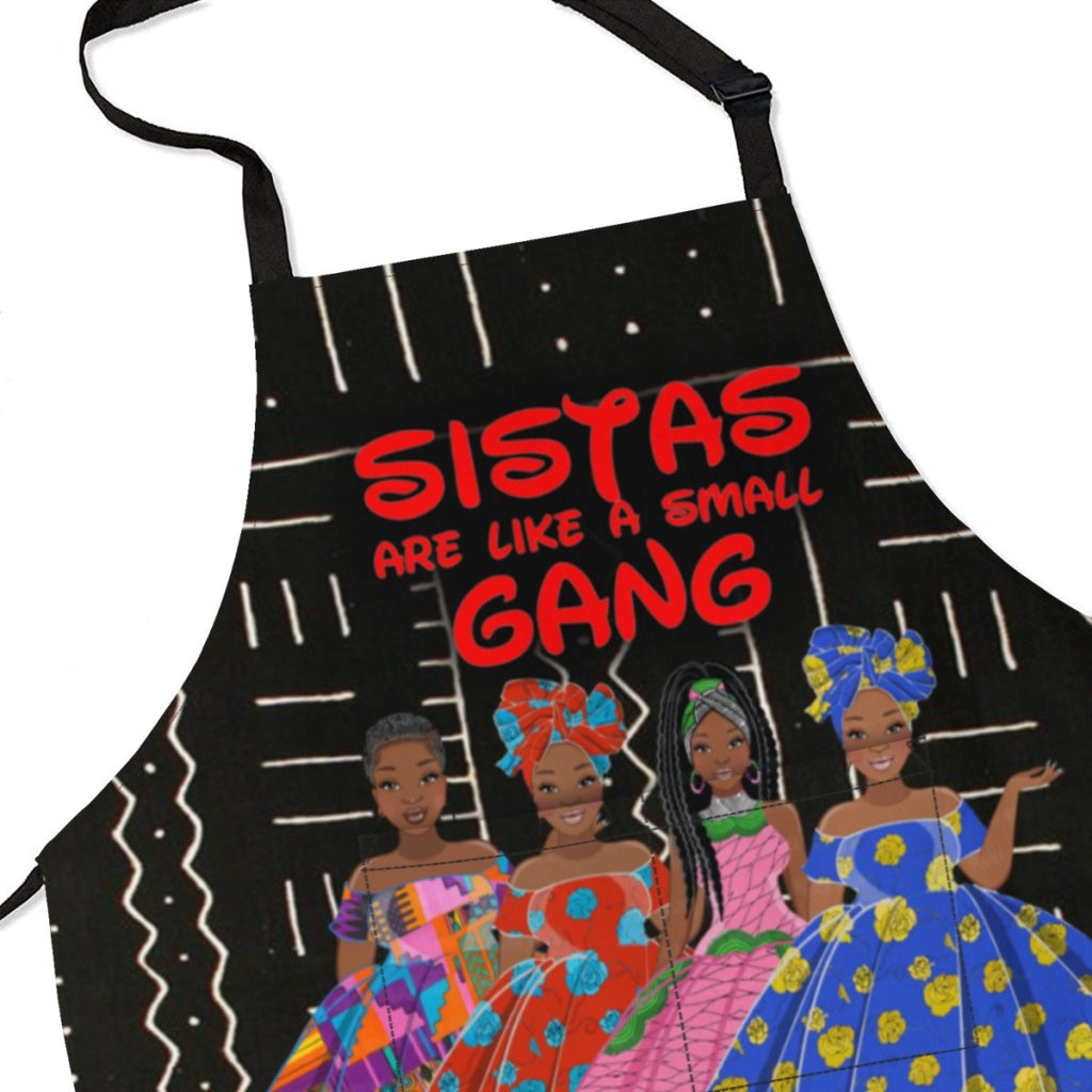 Sistas Like A Small Gang - Black -4 Sisters