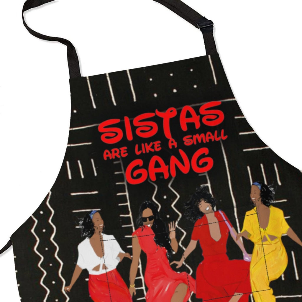 Sistas Like A Small Gang - Black -4 Sisters Rock