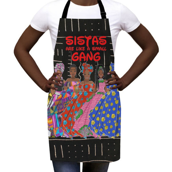 Sistas Like A Small Gang - Black -5 Sisters