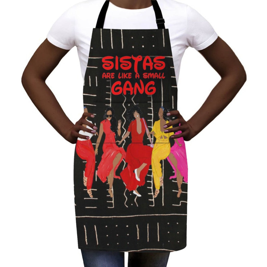 Sistas Like A Small Gang - Black -5 Sisters Rock